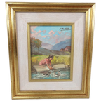 J. Montalbano - Schilderijtje thumbnail 1
