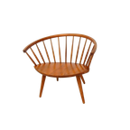 Vintage Yngve Ekström Fauteuil Stoel Stolab Arka Jaren 60 thumbnail 1