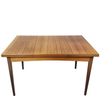Vintage Palissander Eettafel Uitschuifbaar