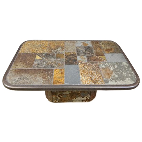 Vintage Paul Kingma Attributed Coffee Table, 1980s 1