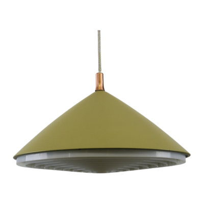 Oude Deense Plafondlamp Van Bent Karlby Voor Lyfa | Zeldzame Mid Century Modern Denemarken Lamp