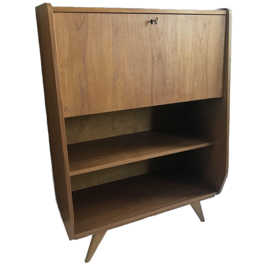 Vintage Noorse Secretaire / Dressoirkast Jr '60 1