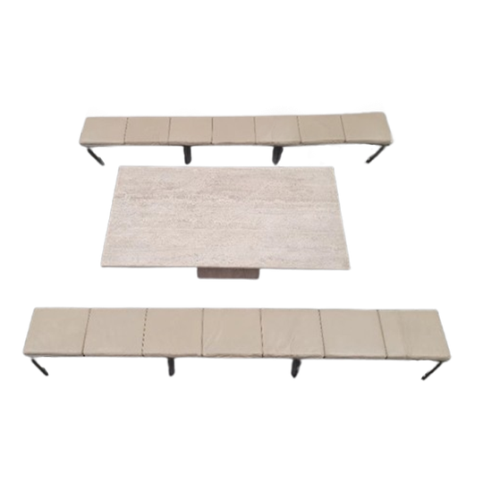 Design Xl Bank Daybed Lounge Rvs Minimalistisch 1