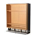 Officenow Open Kast, Eiken, 180 X 154 Cm, Incl. 2 Legborden, Incl. Lichtbalk thumbnail 1