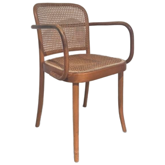 Thonet Ligna 811 Stoel Webbing Bentwood 1
