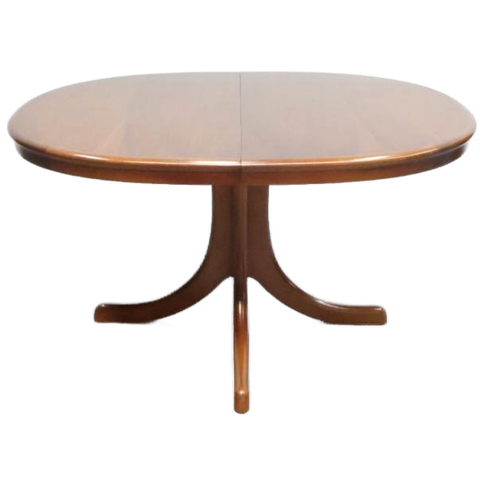 Vintage Ovale Eettafel | Lübke | Verlengbaar 1