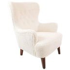 Vintage Artifort Theo Ruth Heren Fauteuil Teddy Nieuwe Stof thumbnail 1
