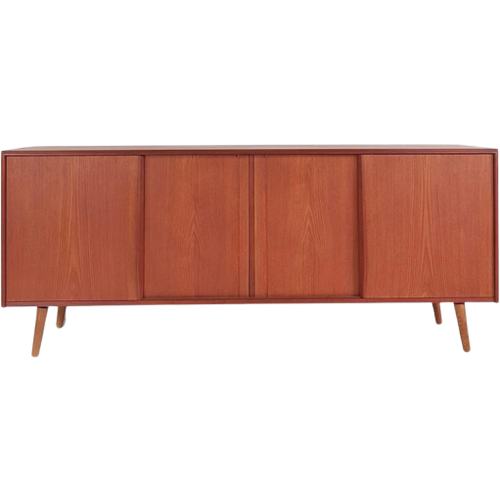 Vintage Deens Midboard | Dressoir | Wandkast