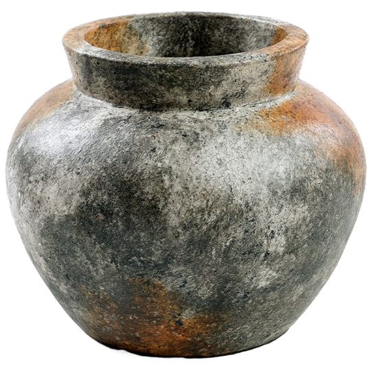 Bazar Bizar | De Funky Vaas - Antiek Grijs - S 1