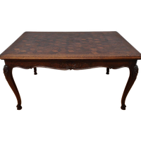 Vintage Antieke Landelijke Eettafel Eetkamertafel Tafel Uitschuifbaar 508