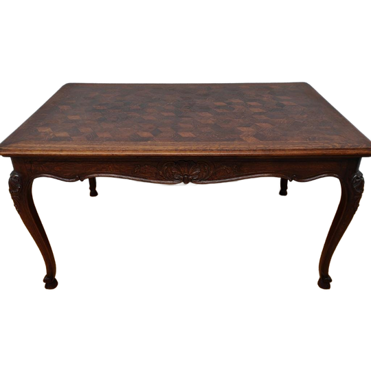 Vintage Antieke Landelijke Eettafel Eetkamertafel Tafel Uitschuifbaar 508 1