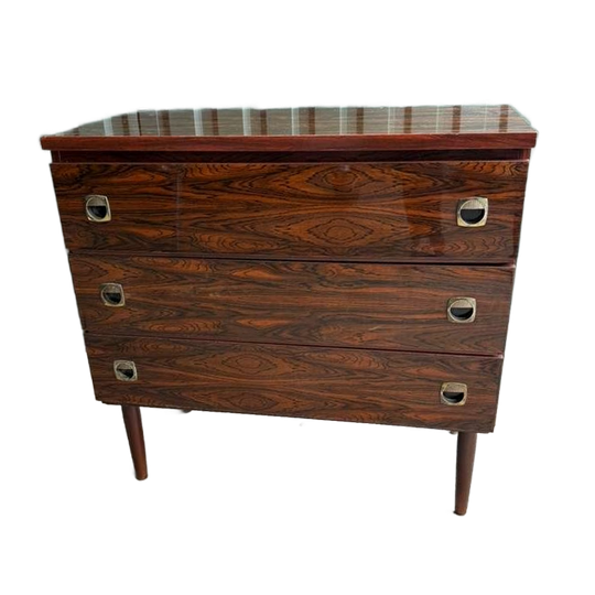 Deense Ladekast Mid-century Pallisander 1