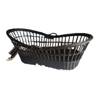 Reiswieg Vintage Rotan Zwart