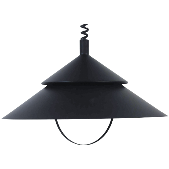 Zwarte Metalen Trek Pendel Herda 1
