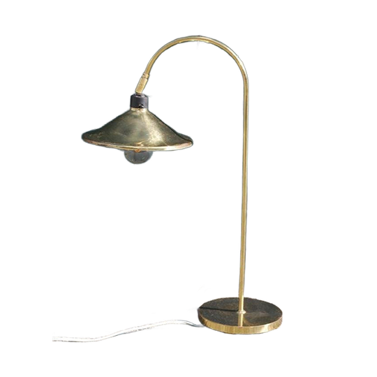 Jaren '70 Messing Tafellamp 1