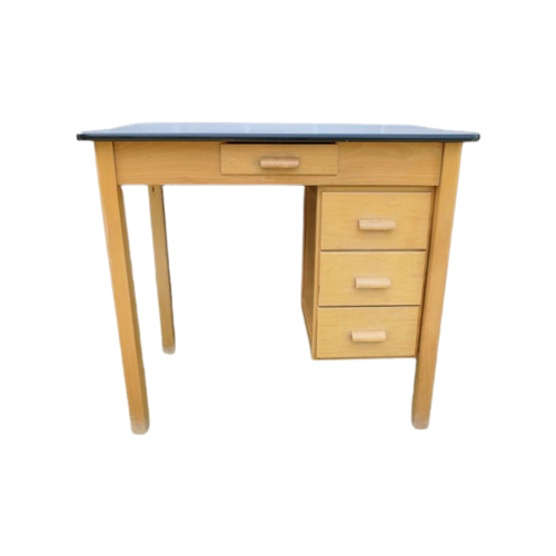 Vintage Fifties Kinder Bureau Piet Zwart Voor Bruynzeel