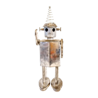 Vintage Blikken Robot Beeld