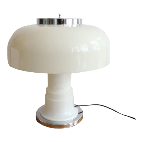 Vintage Design Mushroom Tafellamp, Italy Jaren '50/'60 1