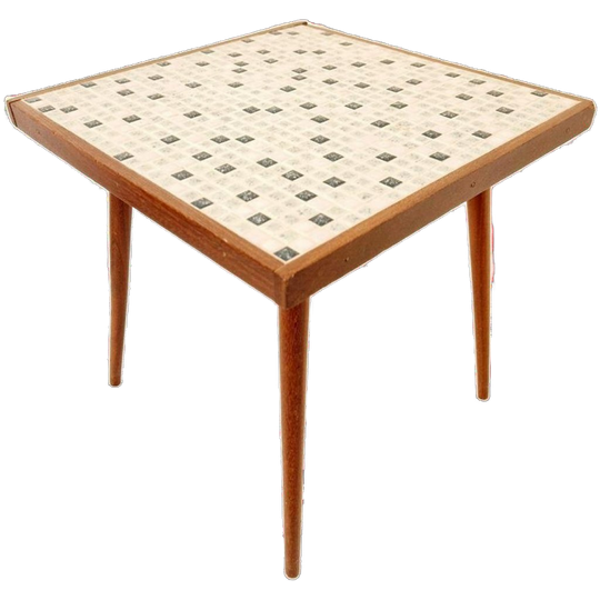 Jaren 60 Vintage Plantentafel Fifties Tegeltafel 1
