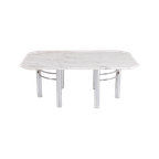 Modern Italian Design Marble Coffee Table thumbnail 1