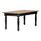 Grenen Boeren Tafel Met Oud Blad thumbnail 1