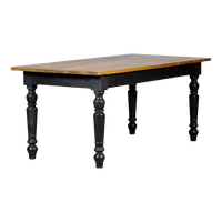 Grenen Boeren Tafel Met Oud Blad