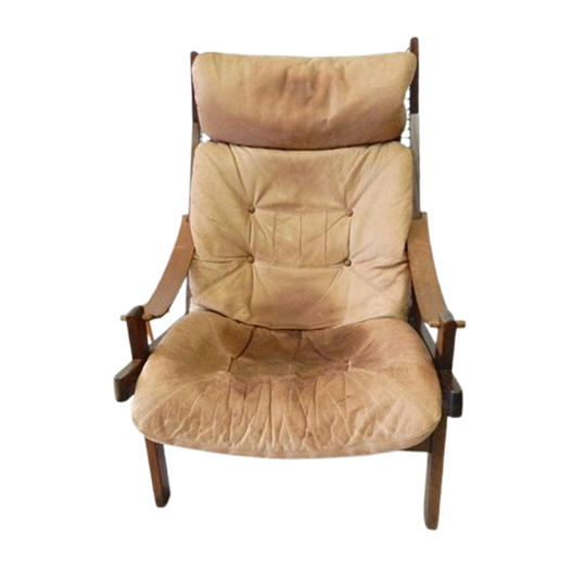 30% Korting Vintage Torbjørn Afdal Fauteuil Stoel Bruksbo 1