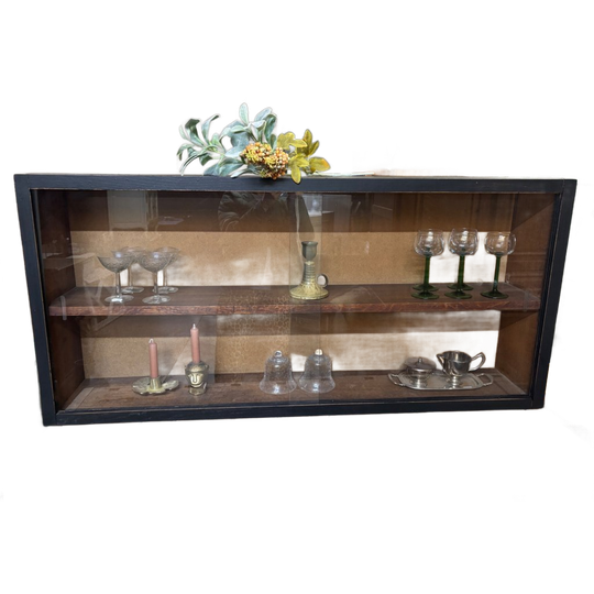 Vintage Vitrinekast 1