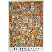 Jasper Johns, Numbers In Color, (1958-59)