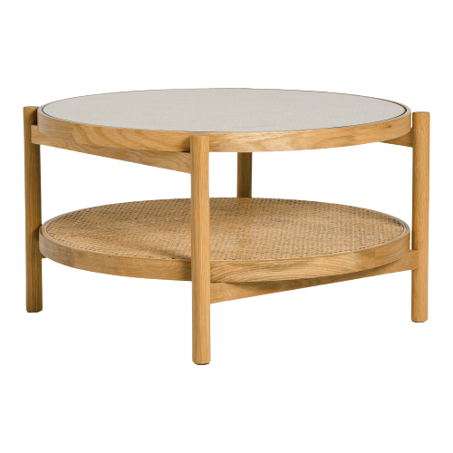 Nordii Salontafel - Ø80 Cm - Eiken