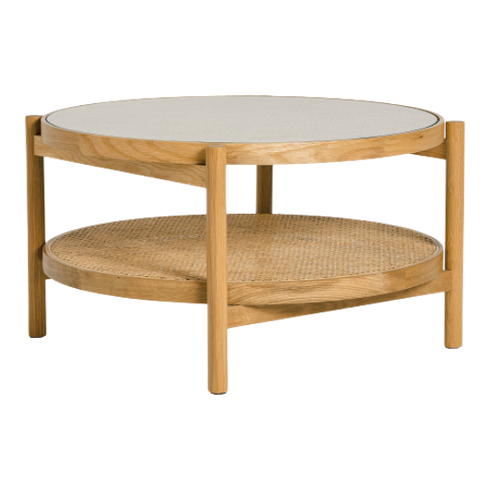 Nordii Salontafel - Ø80 Cm - Eiken 1