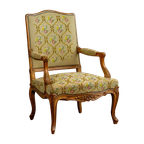 Antieke Louis Xv Fauteuil, Prachtige Conditie thumbnail 1