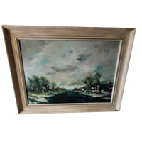 Groot Landschap Van Albert Eeckhout.