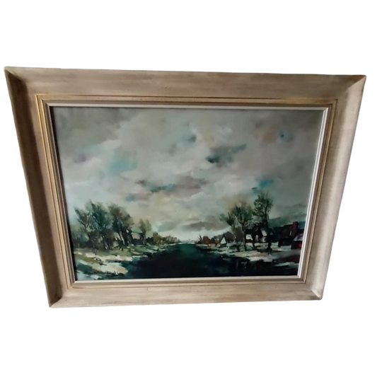 Groot Landschap Van Albert Eeckhout. 1