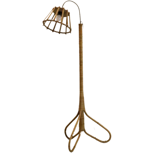 Vintage Rotan Vloerlamp