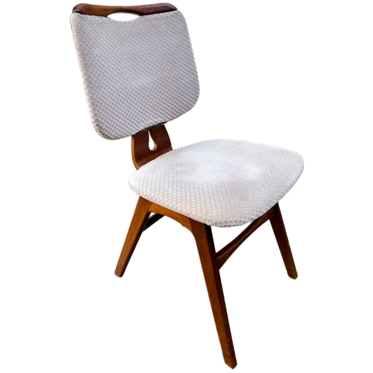 4 Vintage Mid-century Eetkamerstoelen | Schenkel Model 1