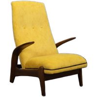 Vintage Fauteuil Gimson And Slater, 1960s Nieuw Gestoffeerd