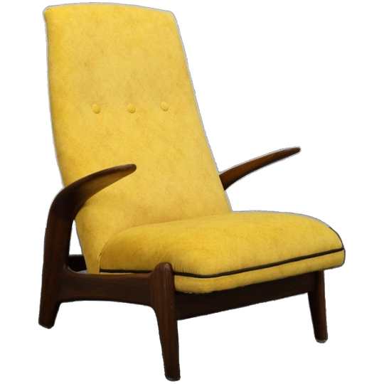 Vintage Fauteuil Gimson And Slater, 1960s Nieuw Gestoffeerd 1