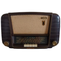 Antieke Erres Ky545 Buizenradio 1954 (werkend!)