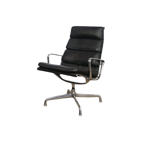 Leather Eames Office Chair Model Ea216 For Herman Miller