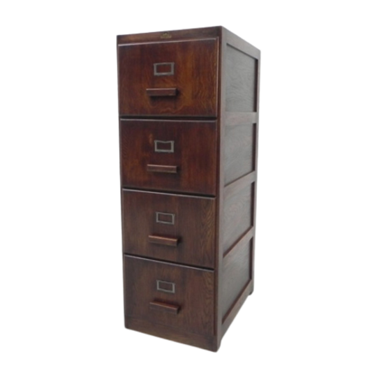 Eiken Ladekast Met 4 Laden, Union Office | Commode 1