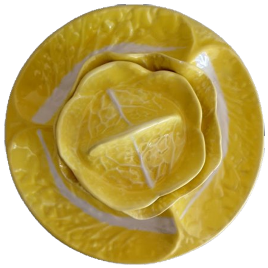 Secla Portugees Aardewerk 'cabbageware' 1