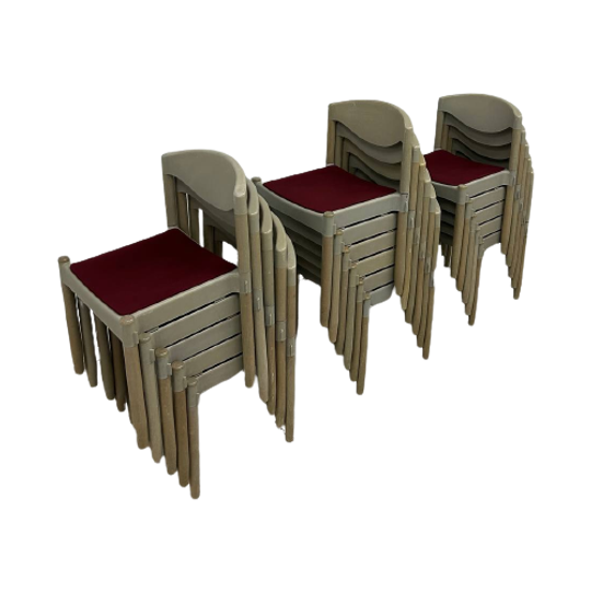 ‘strax’ Stapelstoelen Door Hartmut Lohmeyer Voor Casala 1