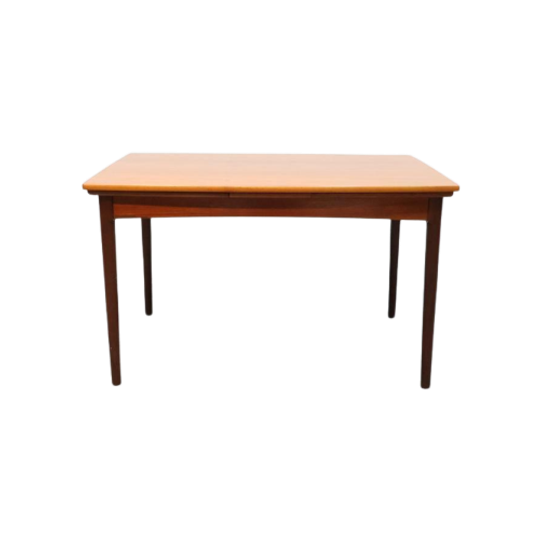 Deense Vintage Eettafel Verlengbaar Tot 2.13M 1