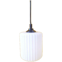 Vintage Hanglampje Melkglas