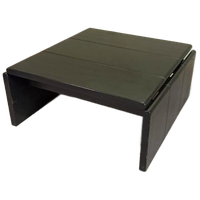Vintage Leolux Houten Salontafel, Design Harry De Groot