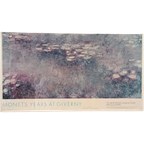 Vintage 1978 Monet Exhibition Poster, The Met Museum, Ny thumbnail 1