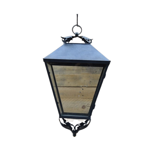 Windlicht Om Op Te Hangen Metaal Met Glas 1