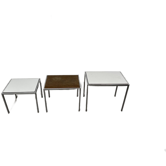 Sett Off 3 Sidetables With Reversibel Top Design Cees Braakman For Pastoe 1