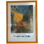 Grote Vintage Kunstposter Van Gogh (Arles) In Gele Lijst thumbnail 1
